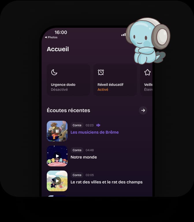 Écran Accueil