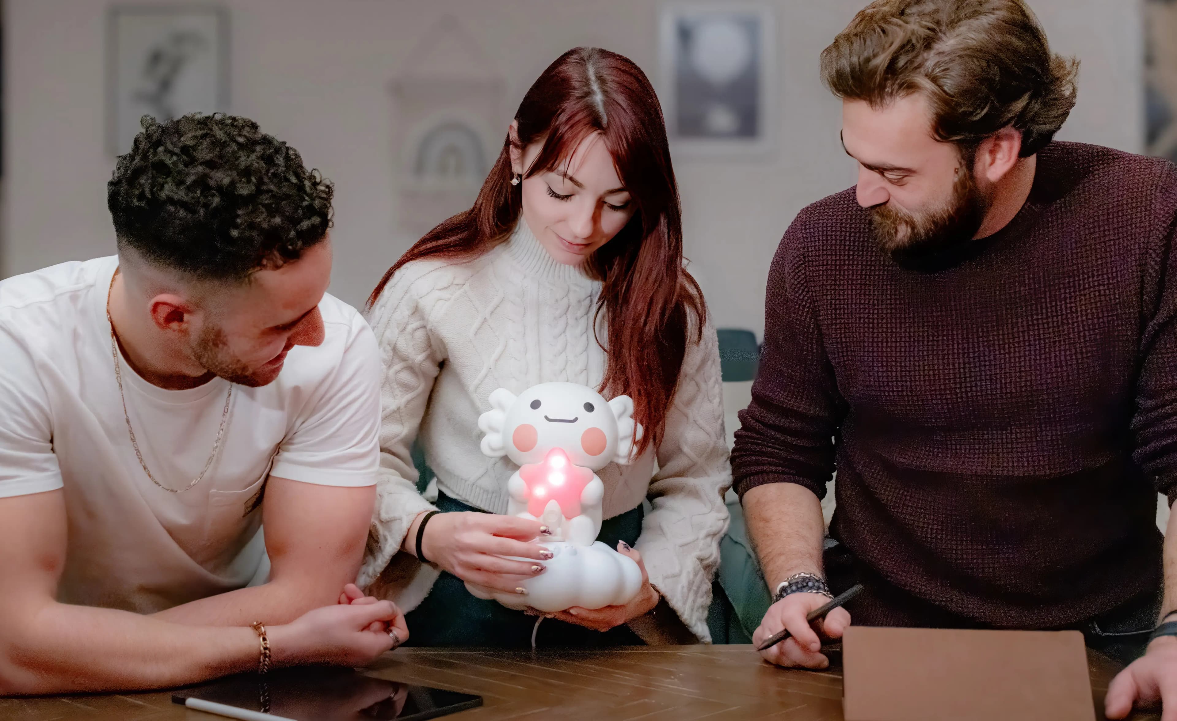 Ozmoz device being used portably